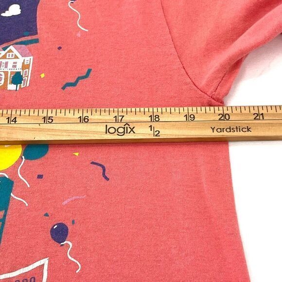 VTG 1988 San Francisco T-Shirt XL "I Survived Examiner Bay To Breakers" Run Race - Picture 11 of 12